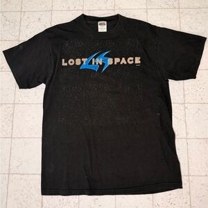 Hanes Black 'Lost in Space' T-Shirt